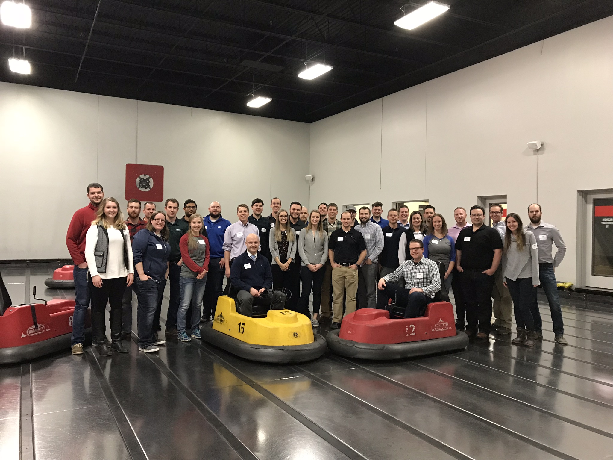 Younger Member Event Attendees Enjoy WhirlyBall